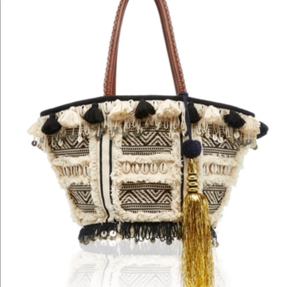 FIGUE signature large San Felipe Tuk Tuk bag NWT! - Picture 1 of 2